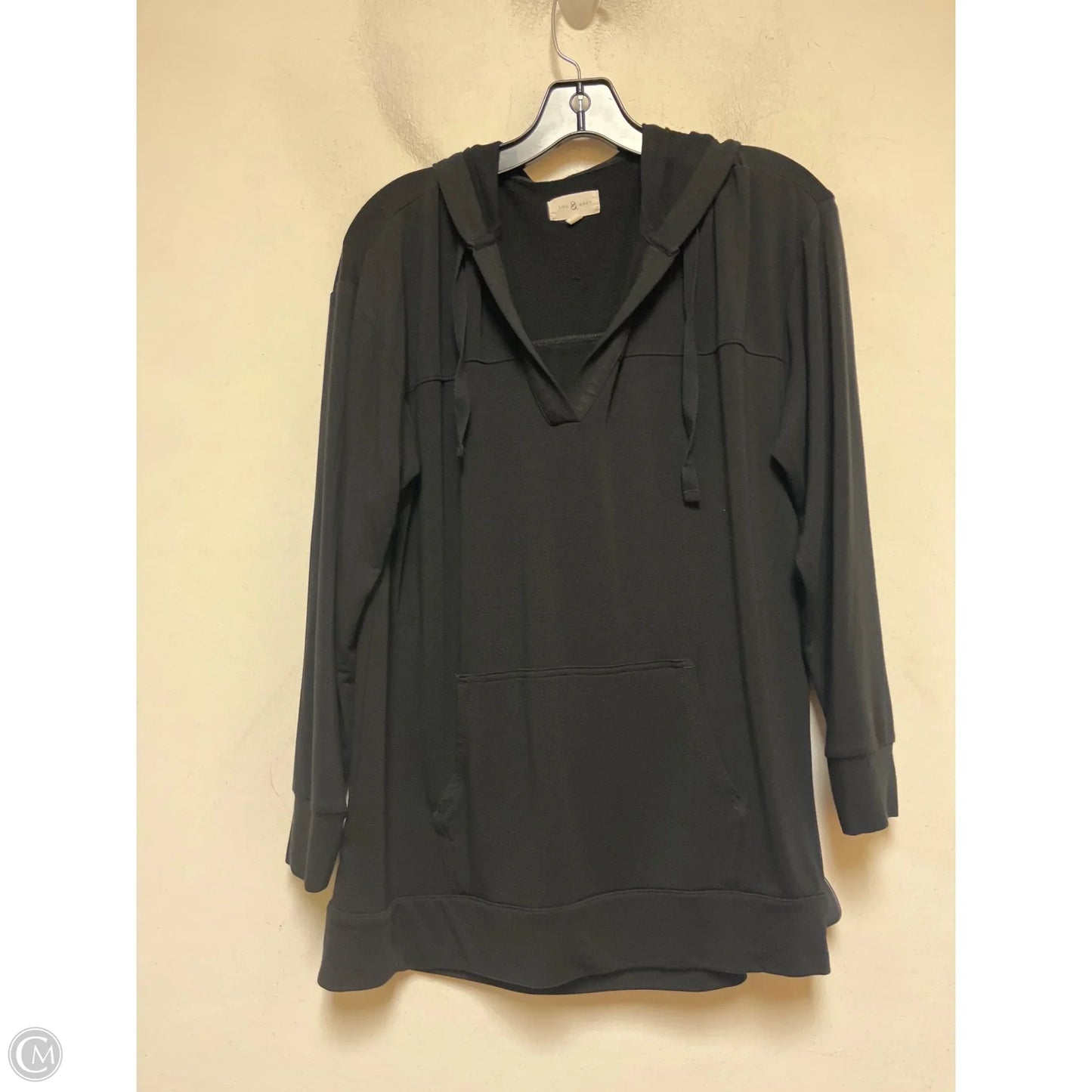 Top Long Sleeve By Lou And Grey In Black, Size: Xs