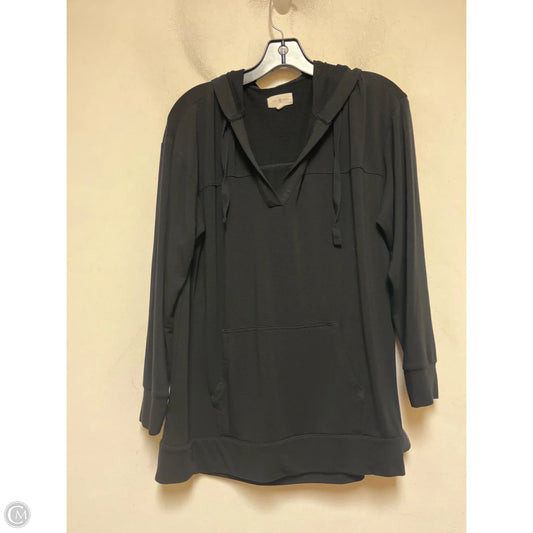 Top Long Sleeve By Lou And Grey In Black, Size: Xs