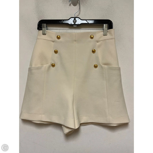 Shorts By Zara In Cream, Size: 8