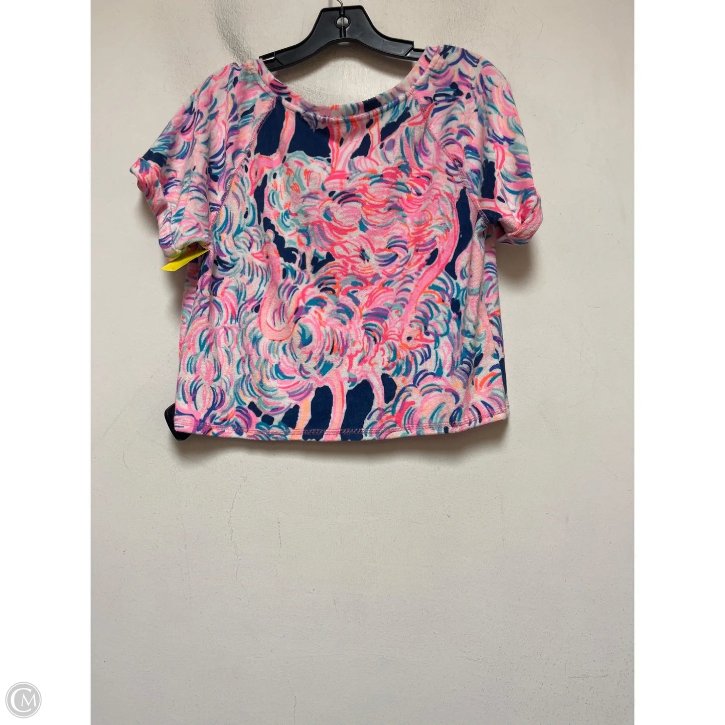 Top Short Sleeve Designer By Lilly Pulitzer In Multi-colored, Size: S