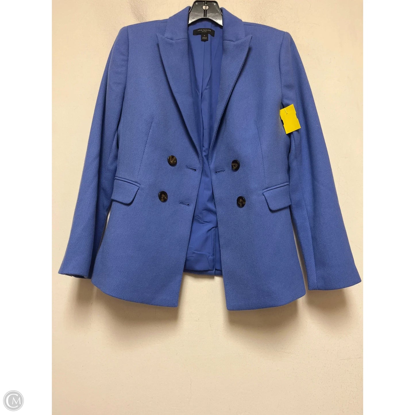 Blazer By Ann Taylor In Purple, Size: Xsp