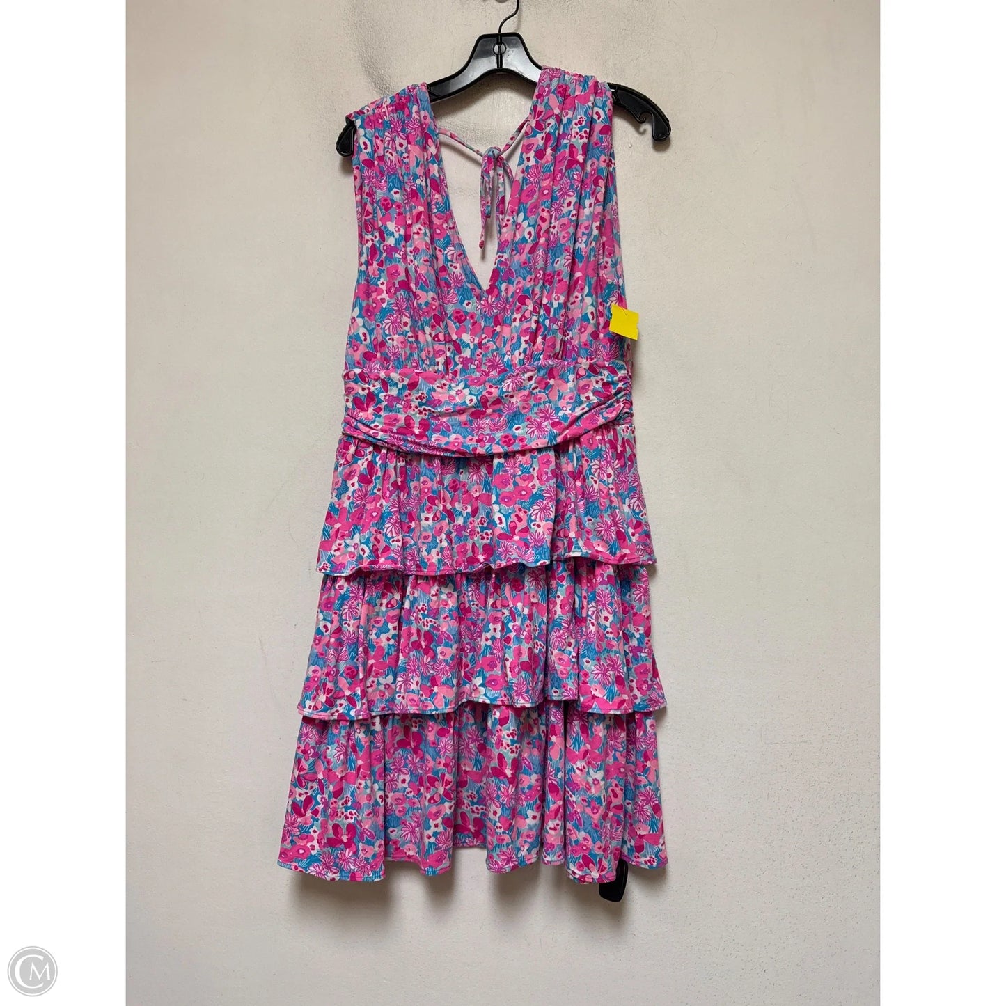 Dress Designer By Lilly Pulitzer In Blue & Pink, Size: L