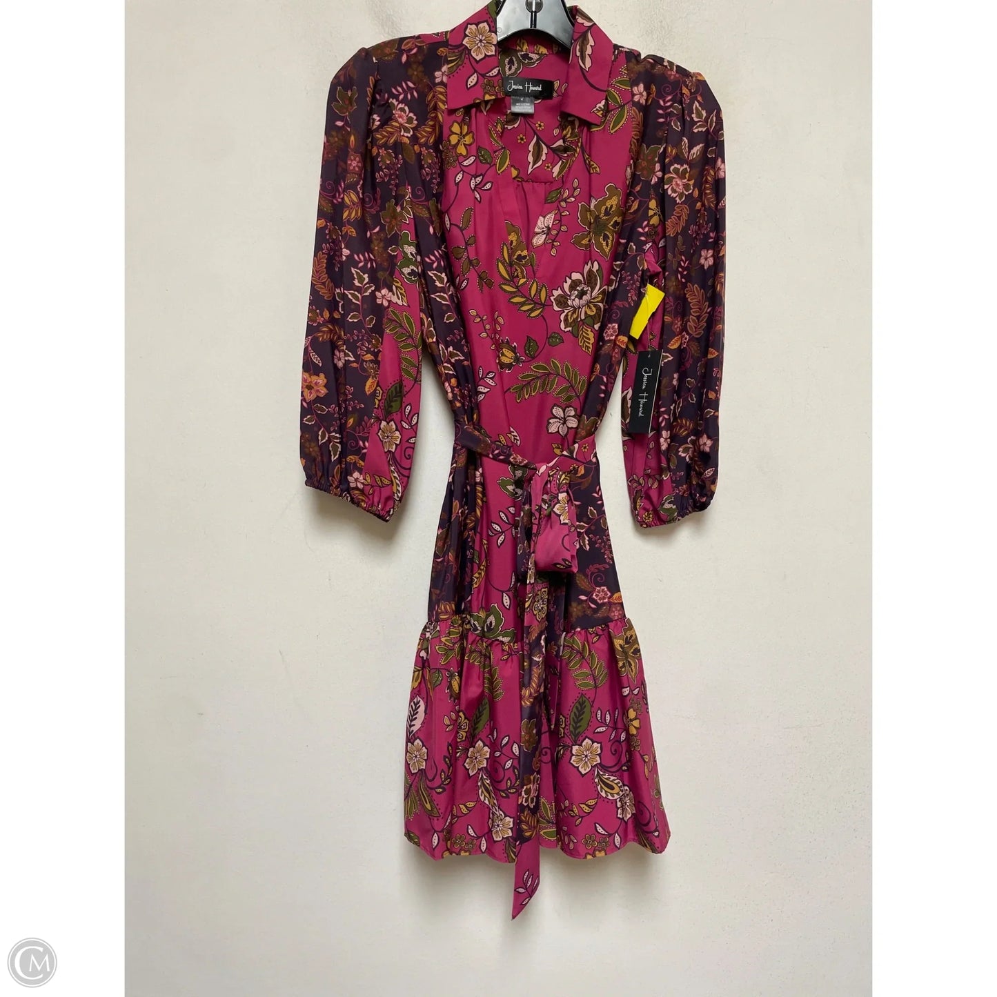 Dress Casual Short By Jessica Howard In Floral Print, Size: S