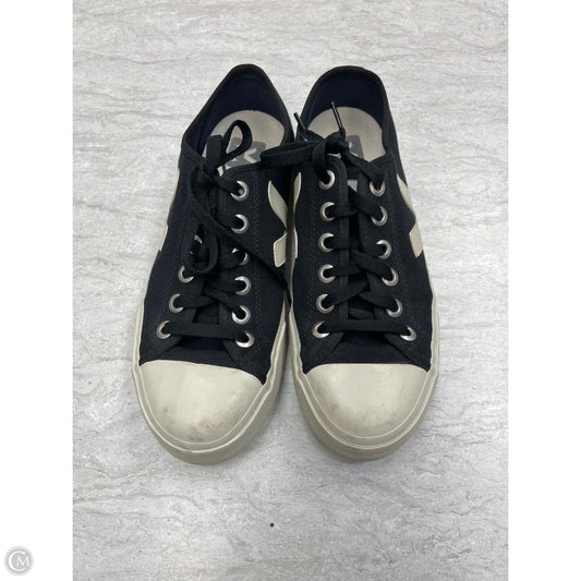 Shoes Sneakers By Veja In Black & Cream, Size: 9