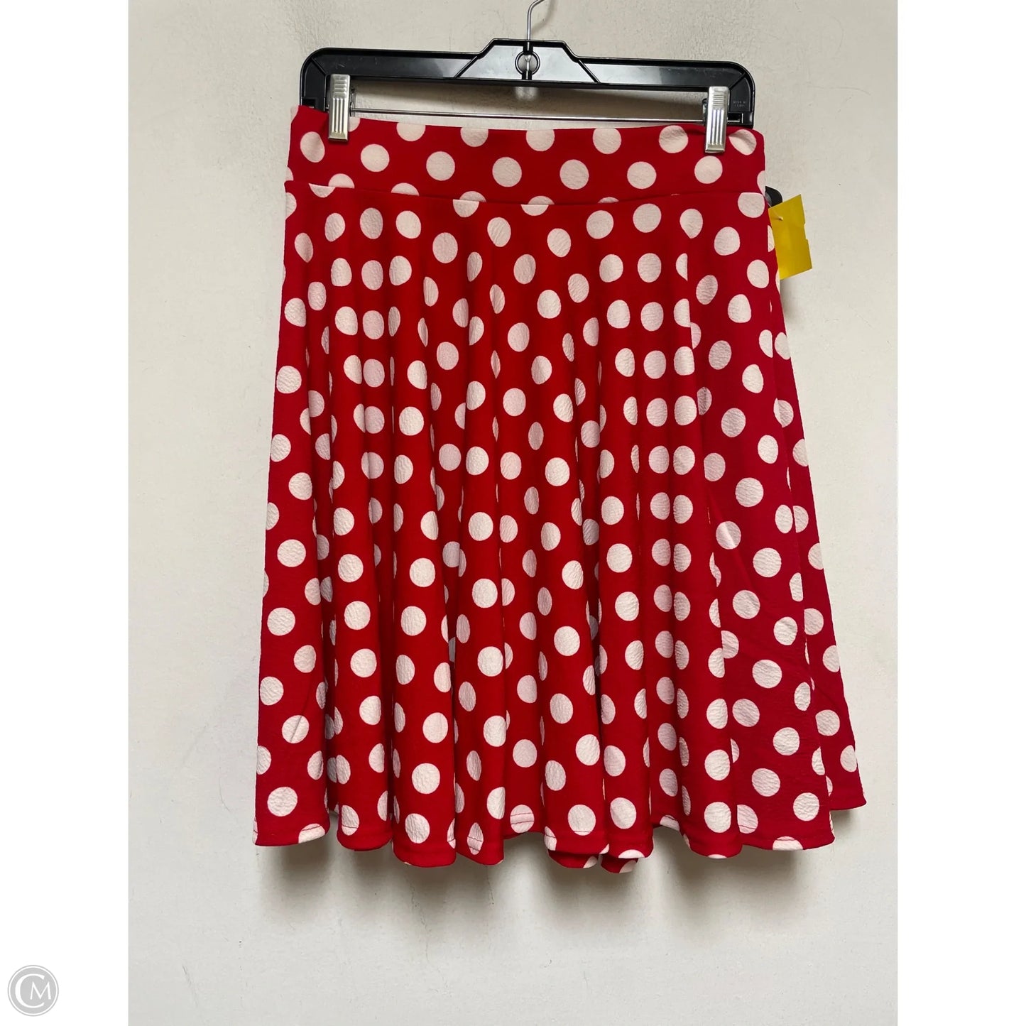 Skirt Midi By Urban Coco In Polkadot Pattern, Size: 12
