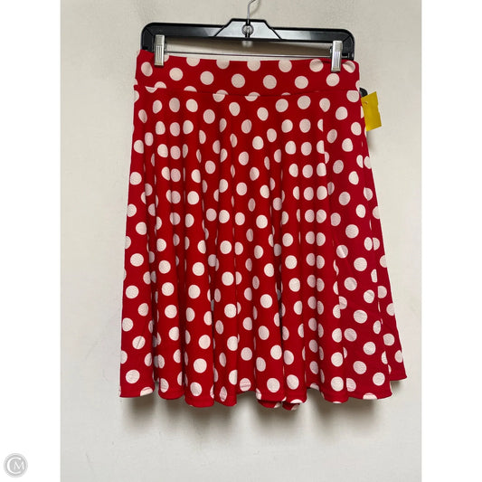 Skirt Midi By Urban Coco In Polkadot Pattern, Size: 12