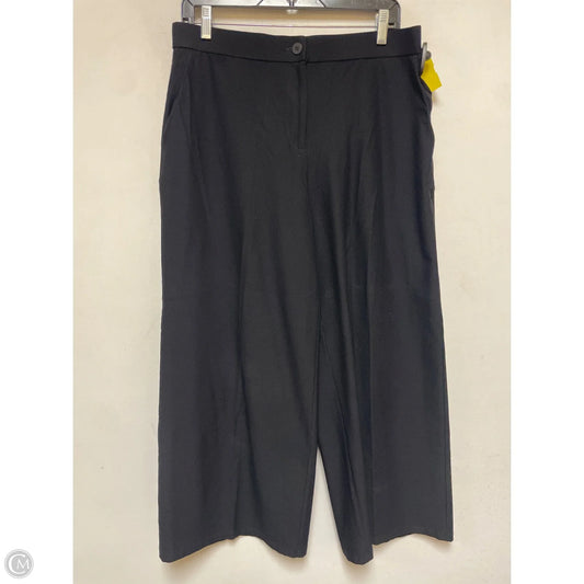 Pants Cropped By Eileen Fisher In Black, Size: 8
