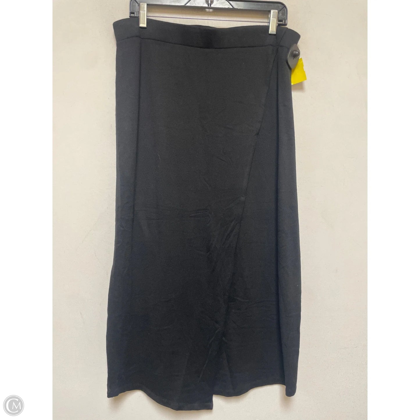 Skirt Midi By Vince In Black, Size: 12