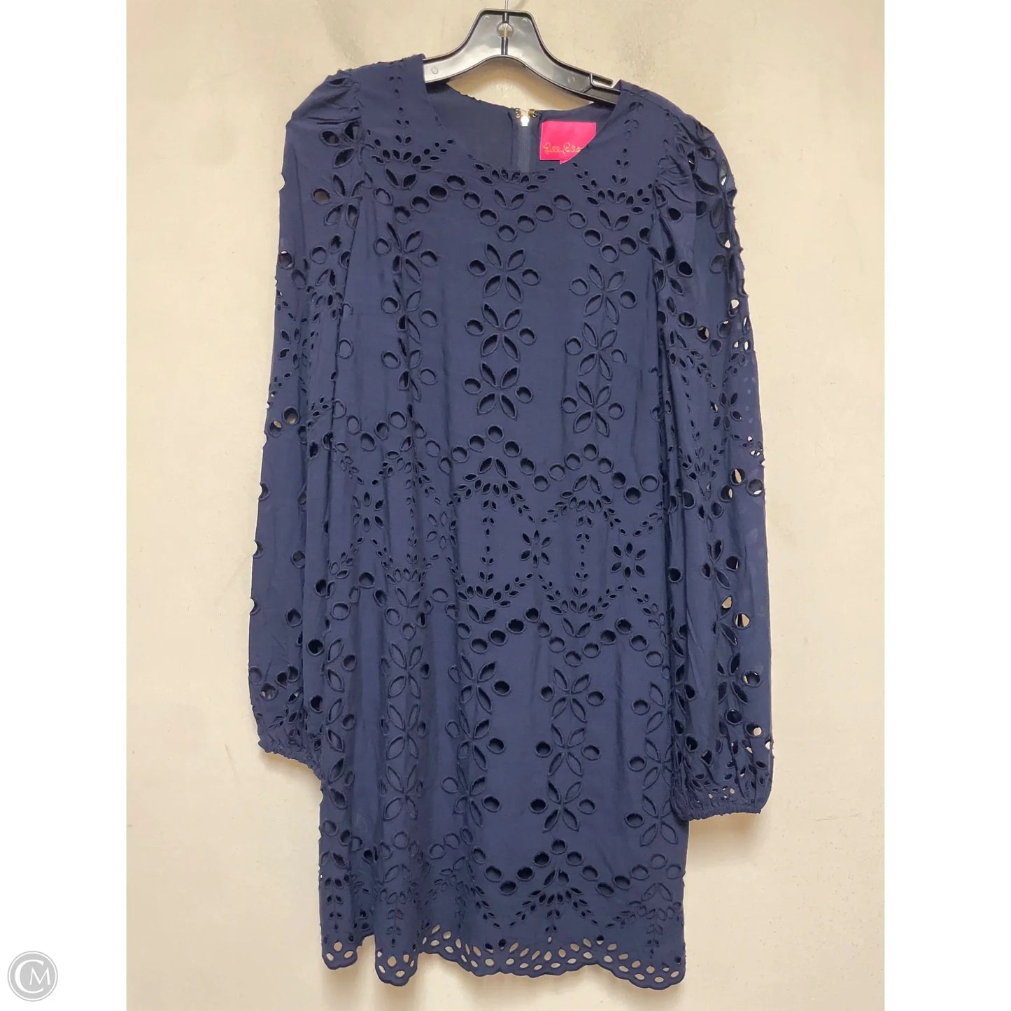 Dress Designer By Lilly Pulitzer In Navy, Size: 8