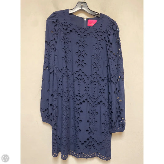 Dress Designer By Lilly Pulitzer In Navy, Size: 8