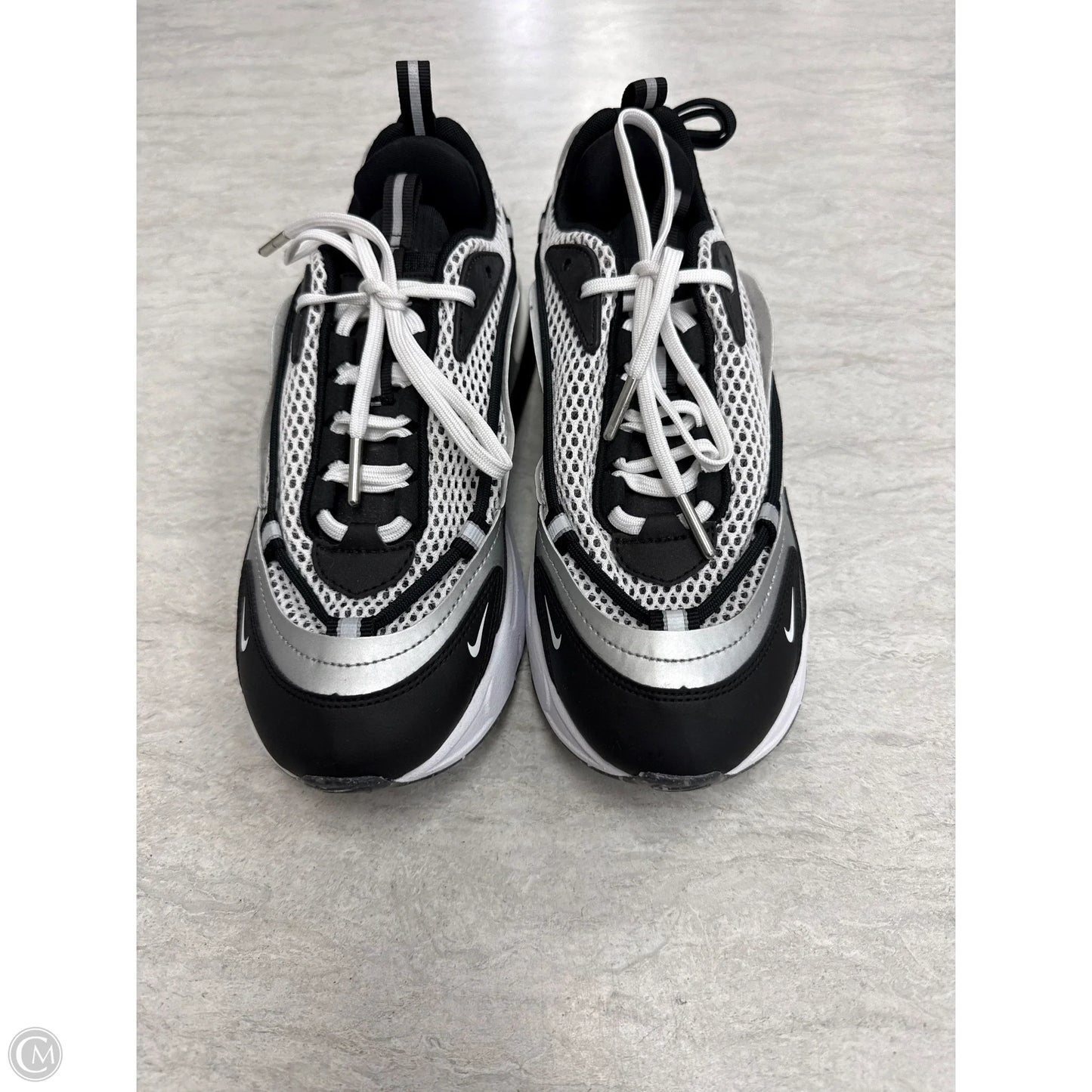 Shoes Athletic By Nike In Black & White, Size: 7