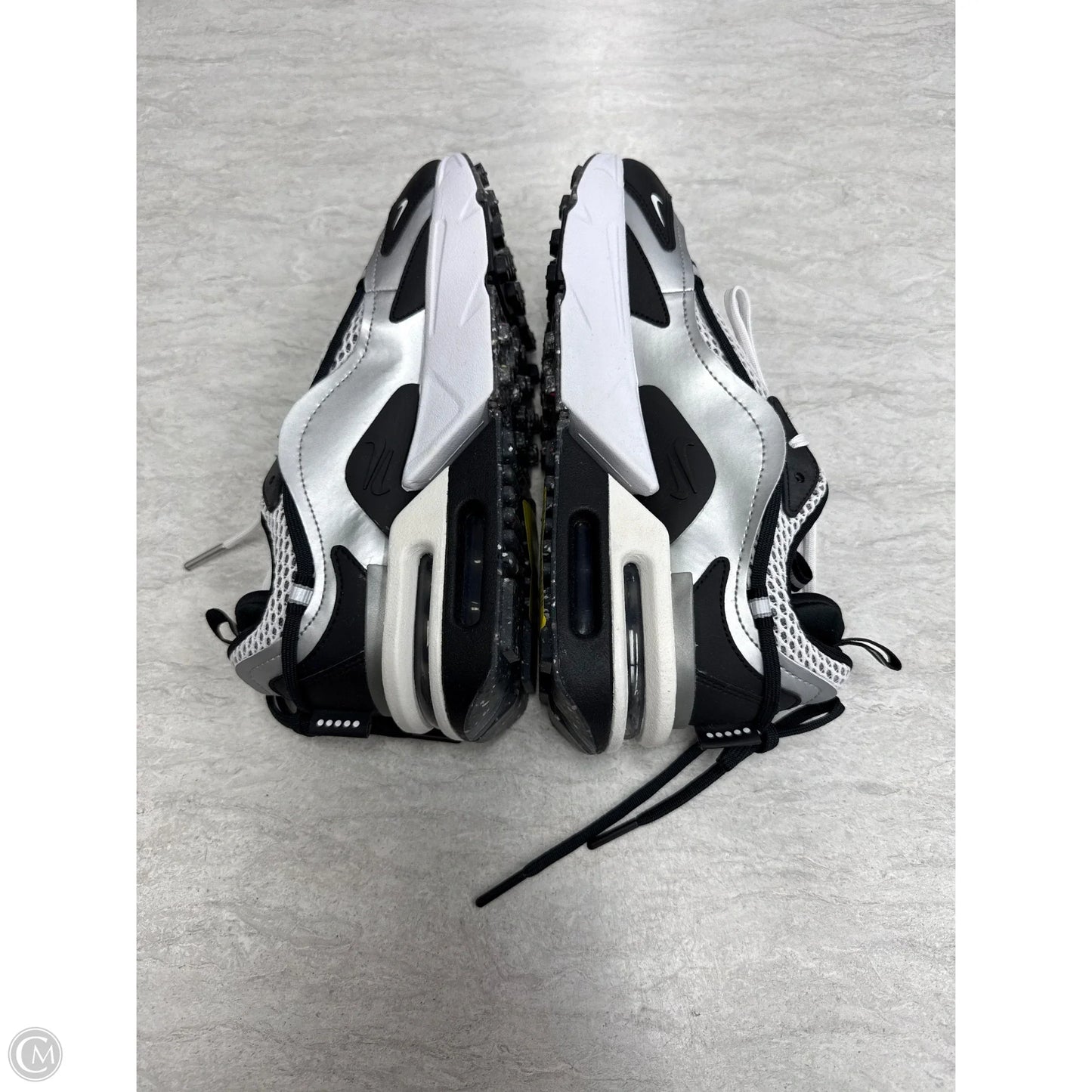 Shoes Athletic By Nike In Black & White, Size: 7