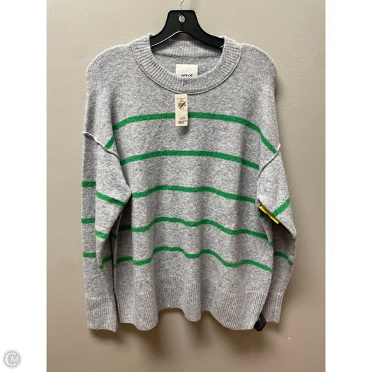Sweater By Aerie In Green & Grey, Size: Xs