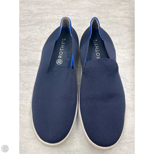 Shoes Flats By Rothys In Navy, Size: 11