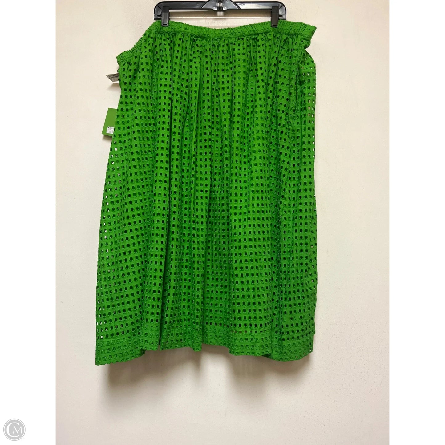 Skirt Designer By Kate Spade In Green, Size: 3x