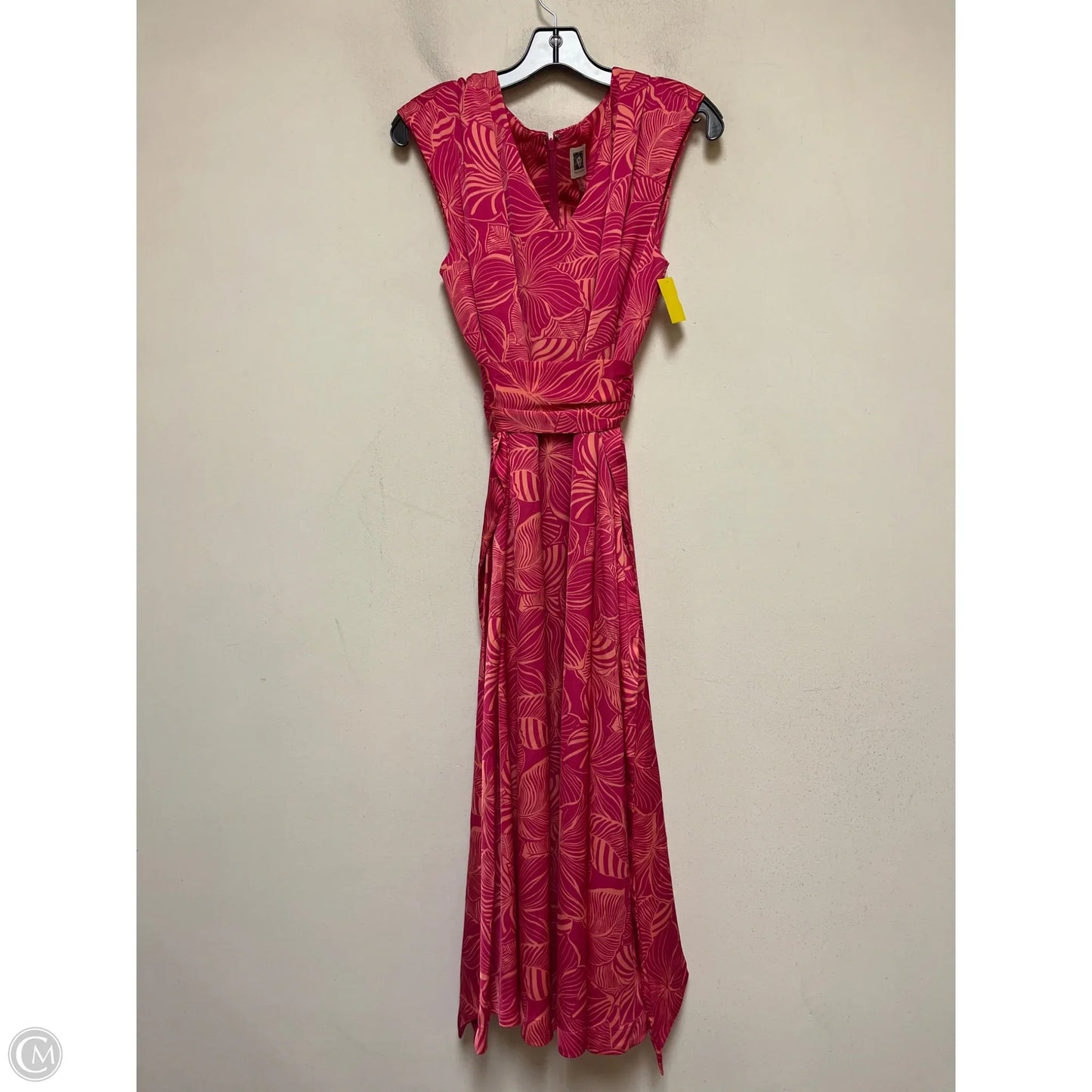 Dress Casual Midi By Anne Klein In Pink, Size: M