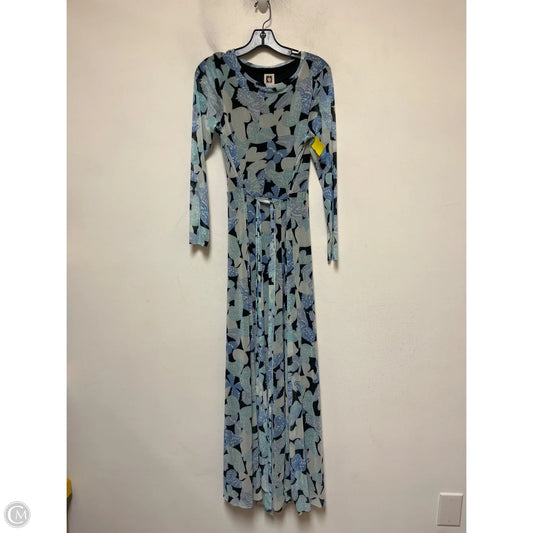 Dress Casual Maxi By Anne Klein In Blue, Size: M