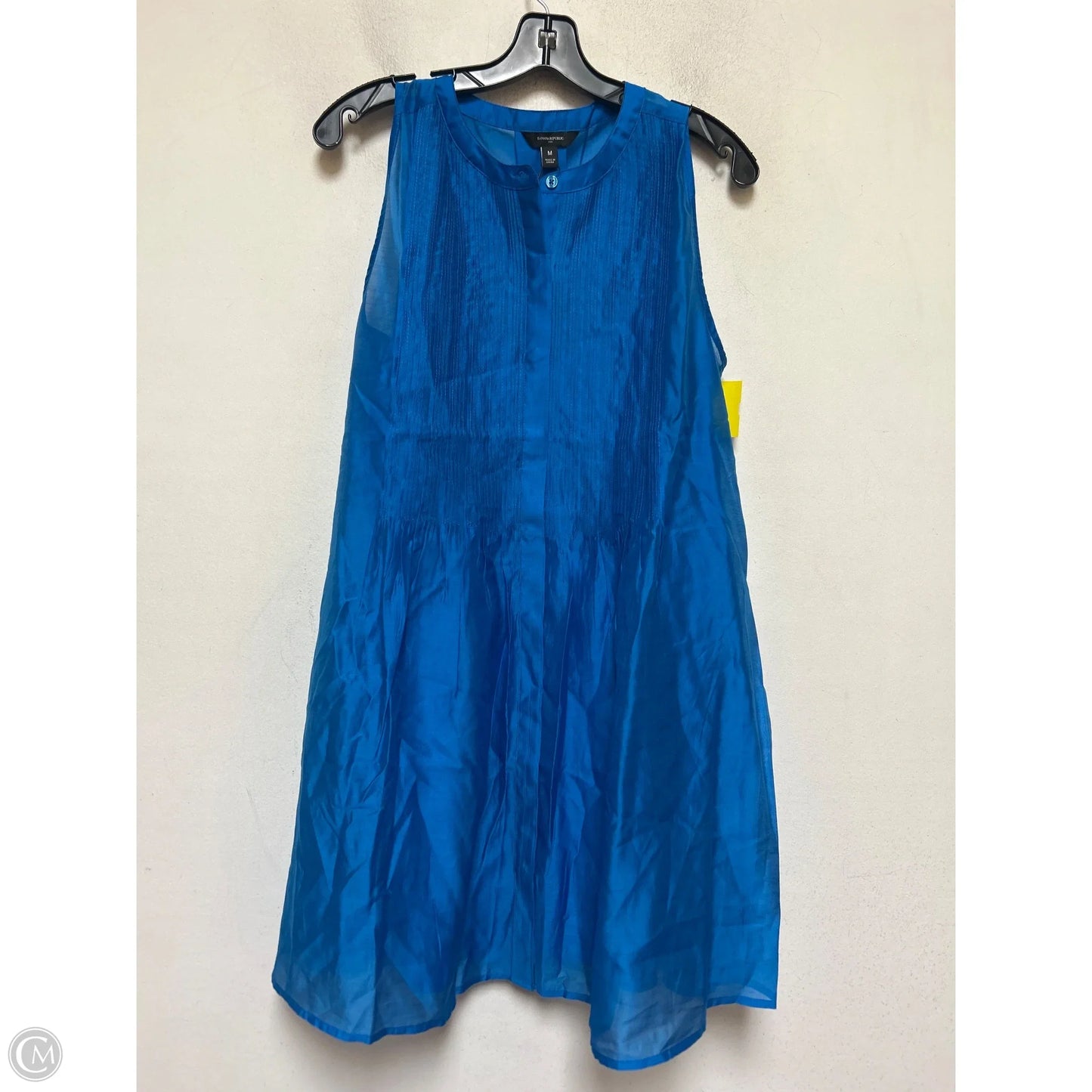 Dress Casual Short By Banana Republic In Blue, Size: M