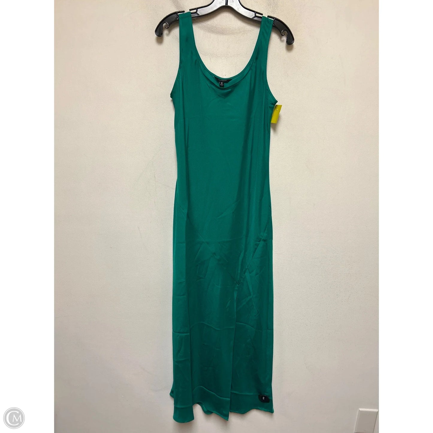 Dress Casual Midi By Banana Republic In Green, Size: M