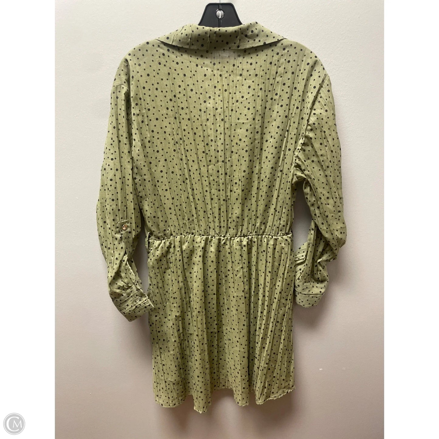 Dress Casual Short By Zara In Polkadot Pattern, Size: M