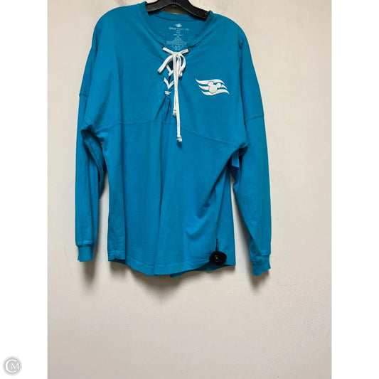 Top Long Sleeve By Disney Store In Blue, Size: M