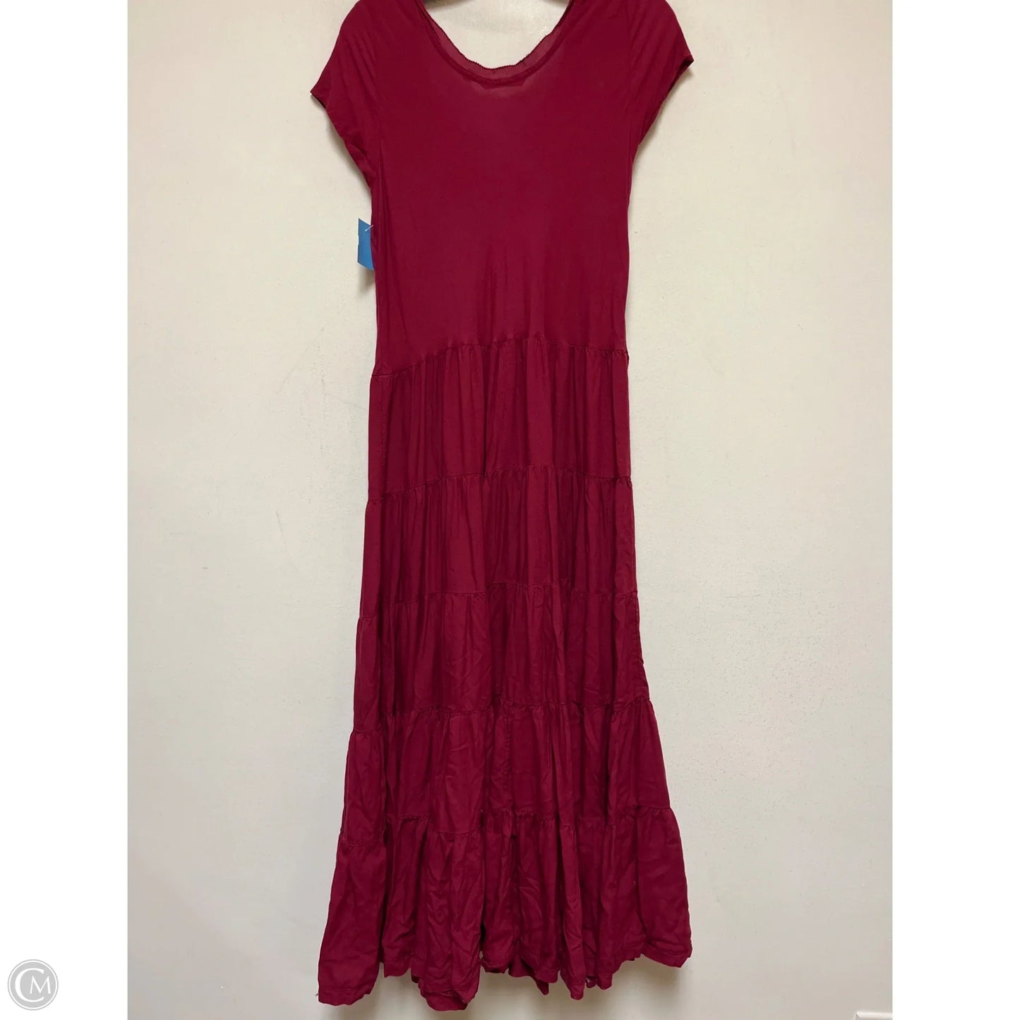 Dress Casual Midi By Soft Surroundings In Maroon, Size: S