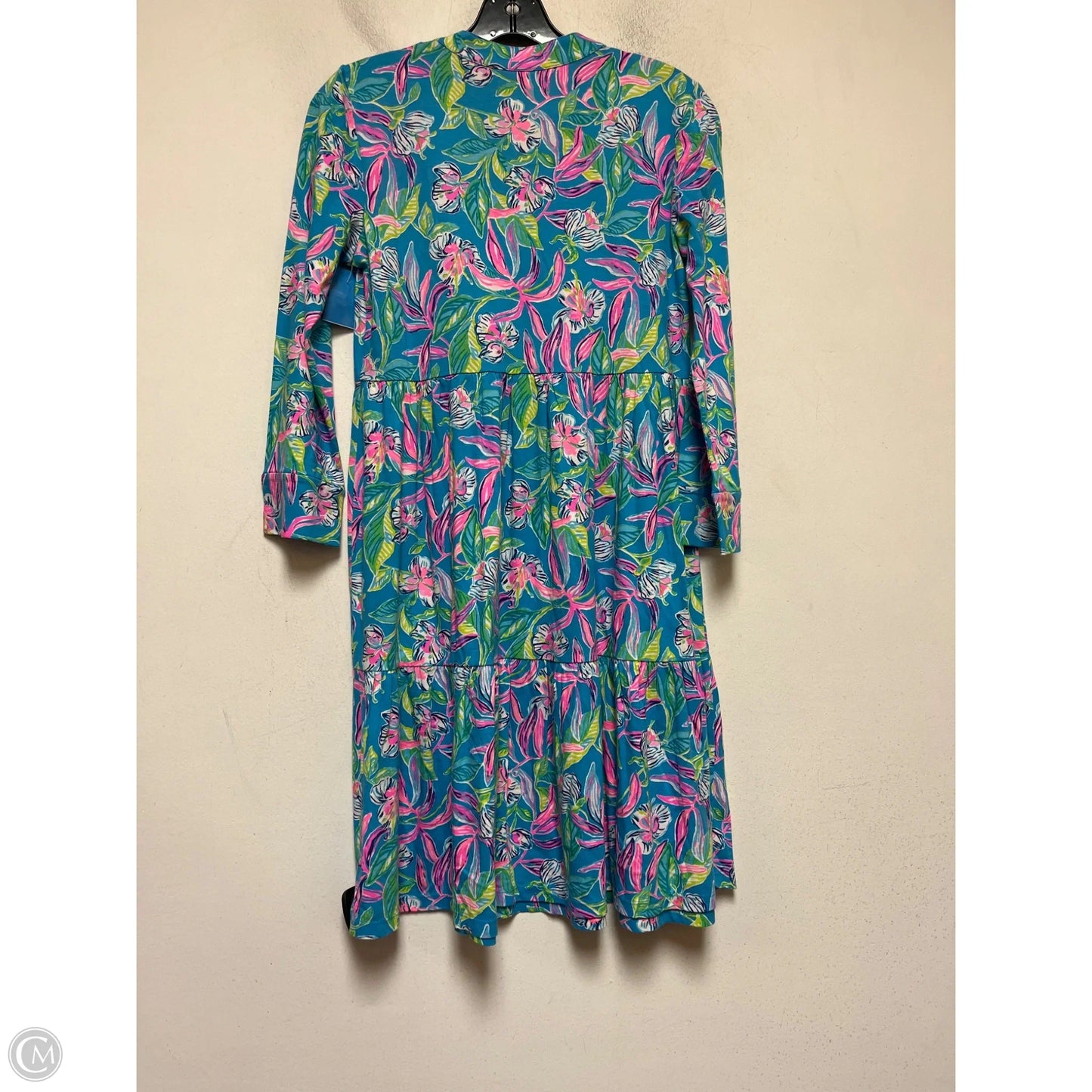 Dress Designer By Lilly Pulitzer In Floral Print, Size: Xs