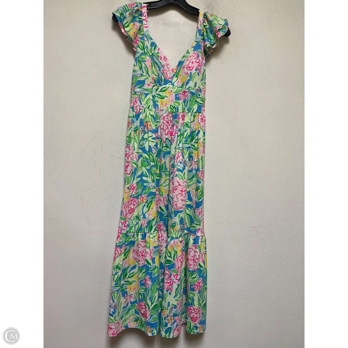 Dress Designer By Lilly Pulitzer In Floral Print, Size: 0