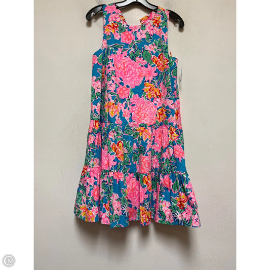 Dress Designer By Lilly Pulitzer In Floral Print, Size: Xs