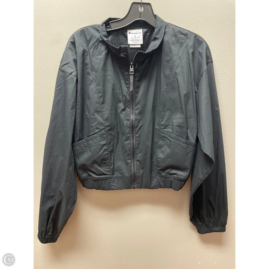 Athletic Jacket By Champion In Ombre Print, Size: M