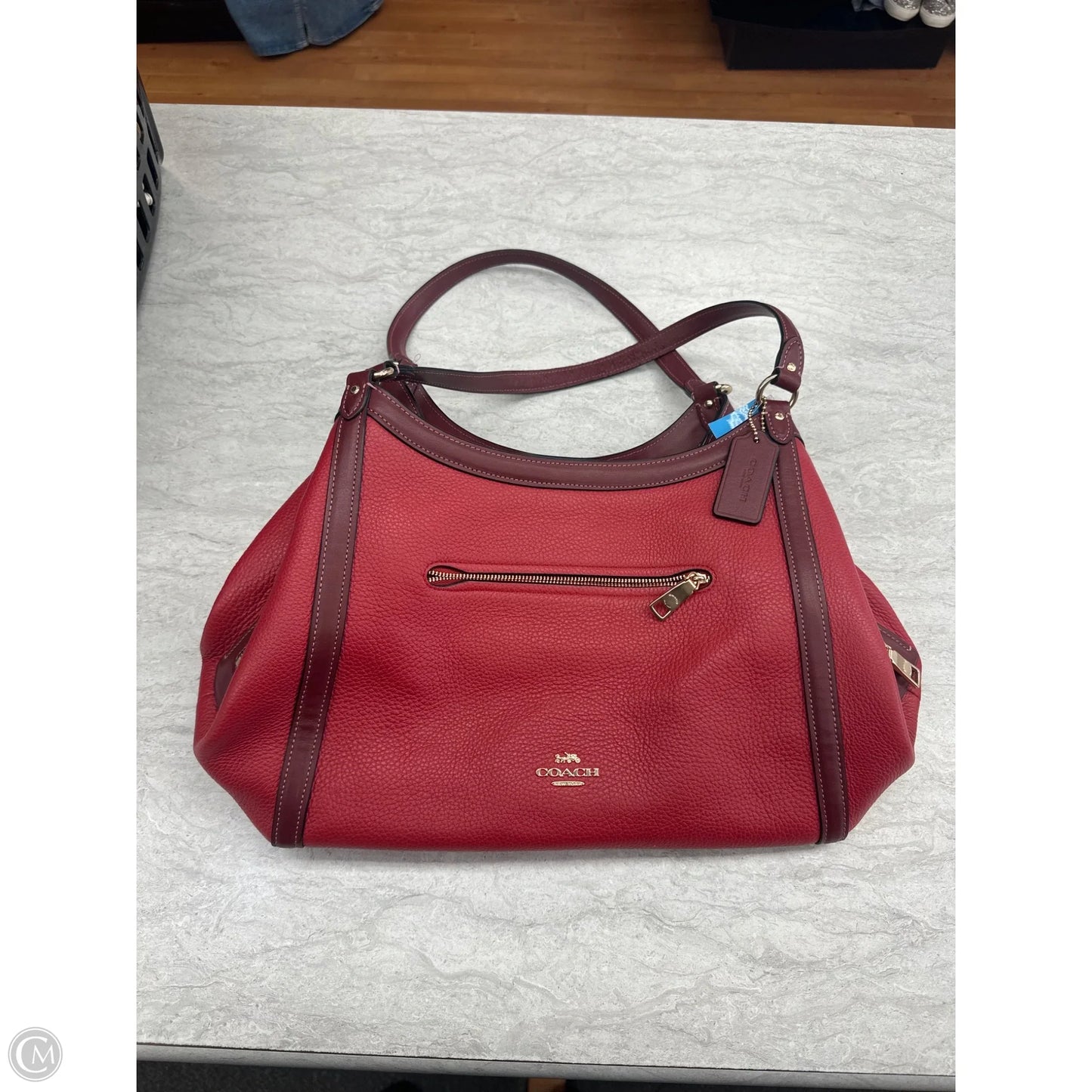 Handbag Designer By Coach, Size: Large