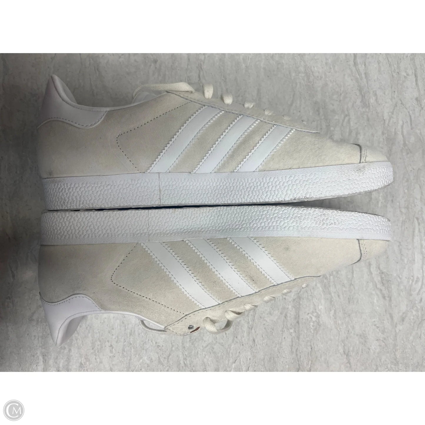 Shoes Sneakers By Adidas In Ivory, Size: 8