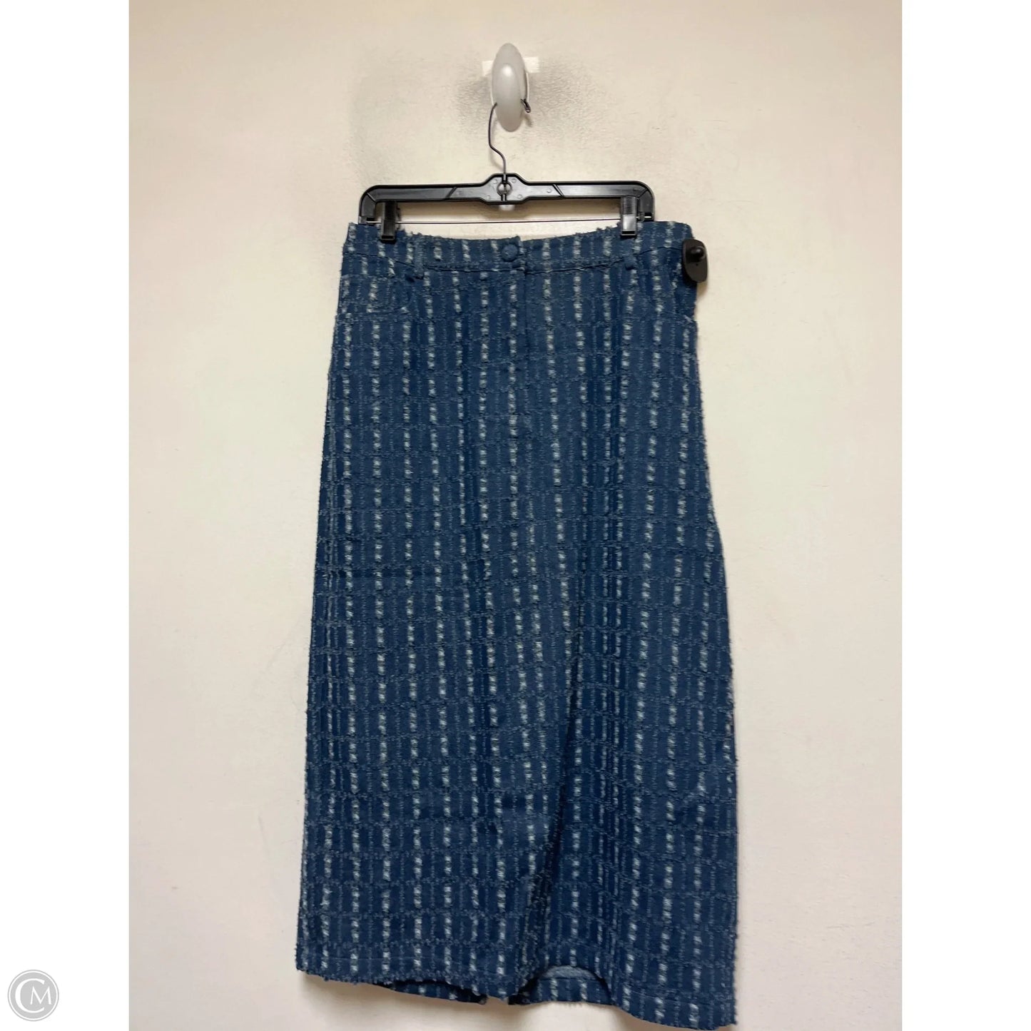 Skirt Midi By Skies Are Blue In Blue, Size: 12