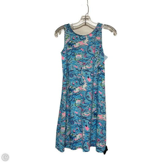 Dress Designer By Lilly Pulitzer In Tropical Print, Size: Xxs