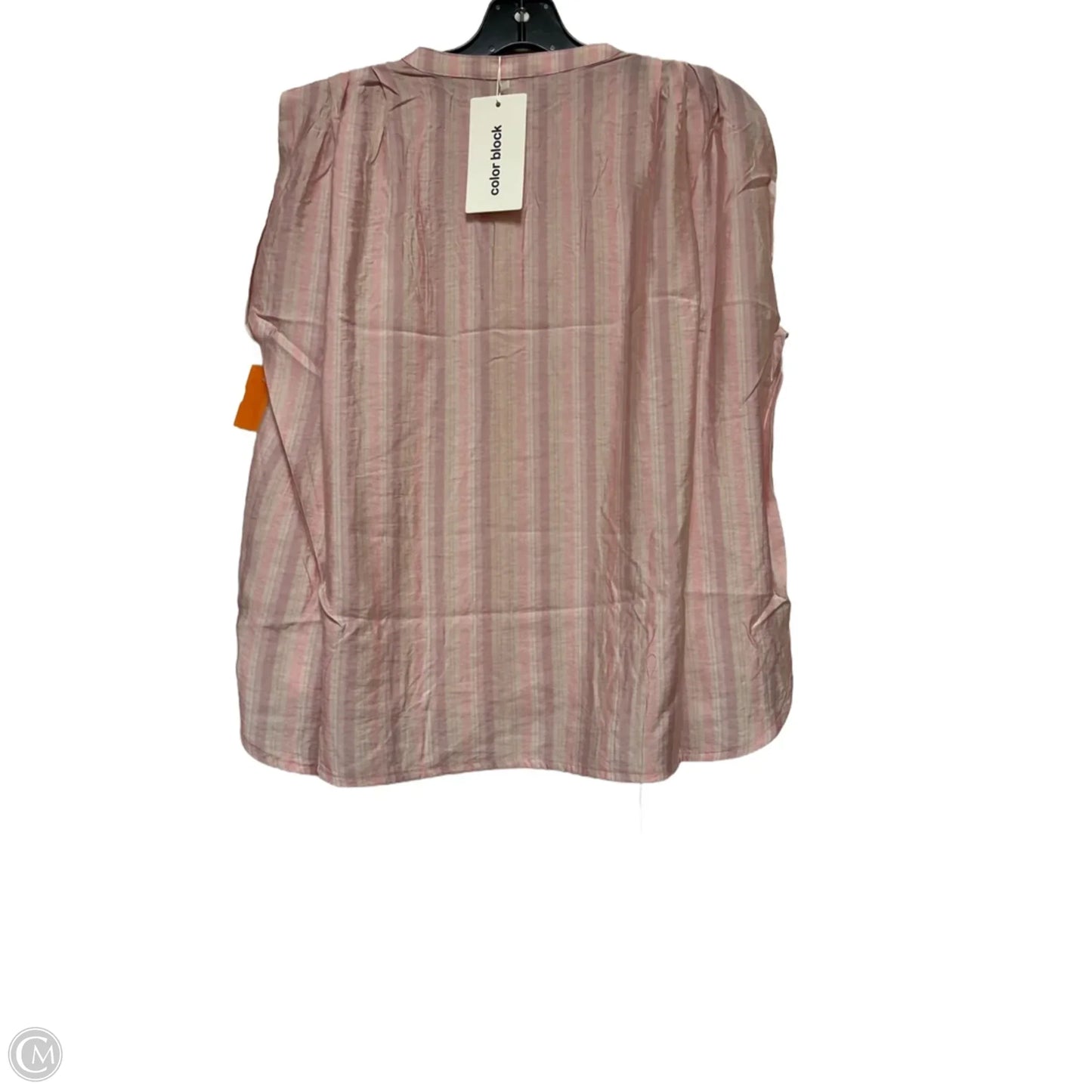 Top Sleeveless By Clothes Mentor In Striped Pattern, Size: M