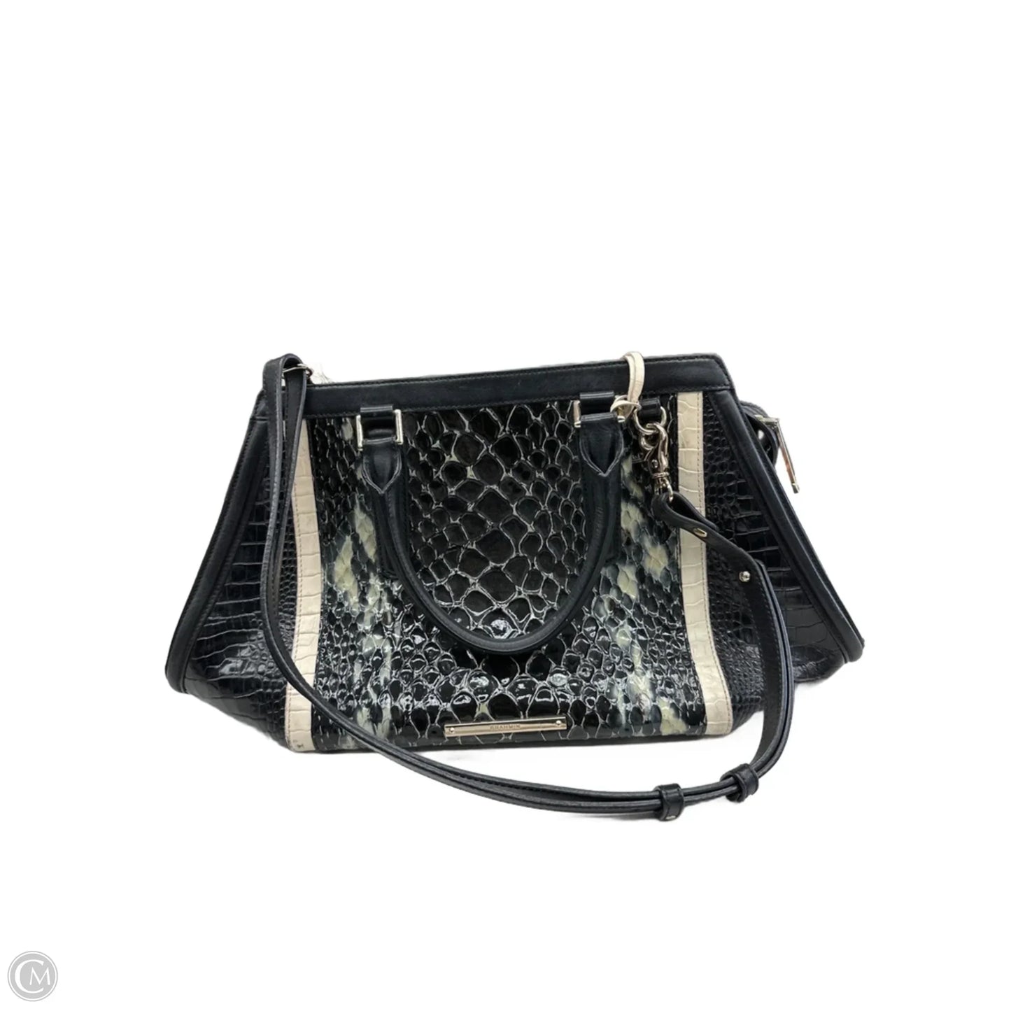 Handbag Designer By Brahmin, Size: Large