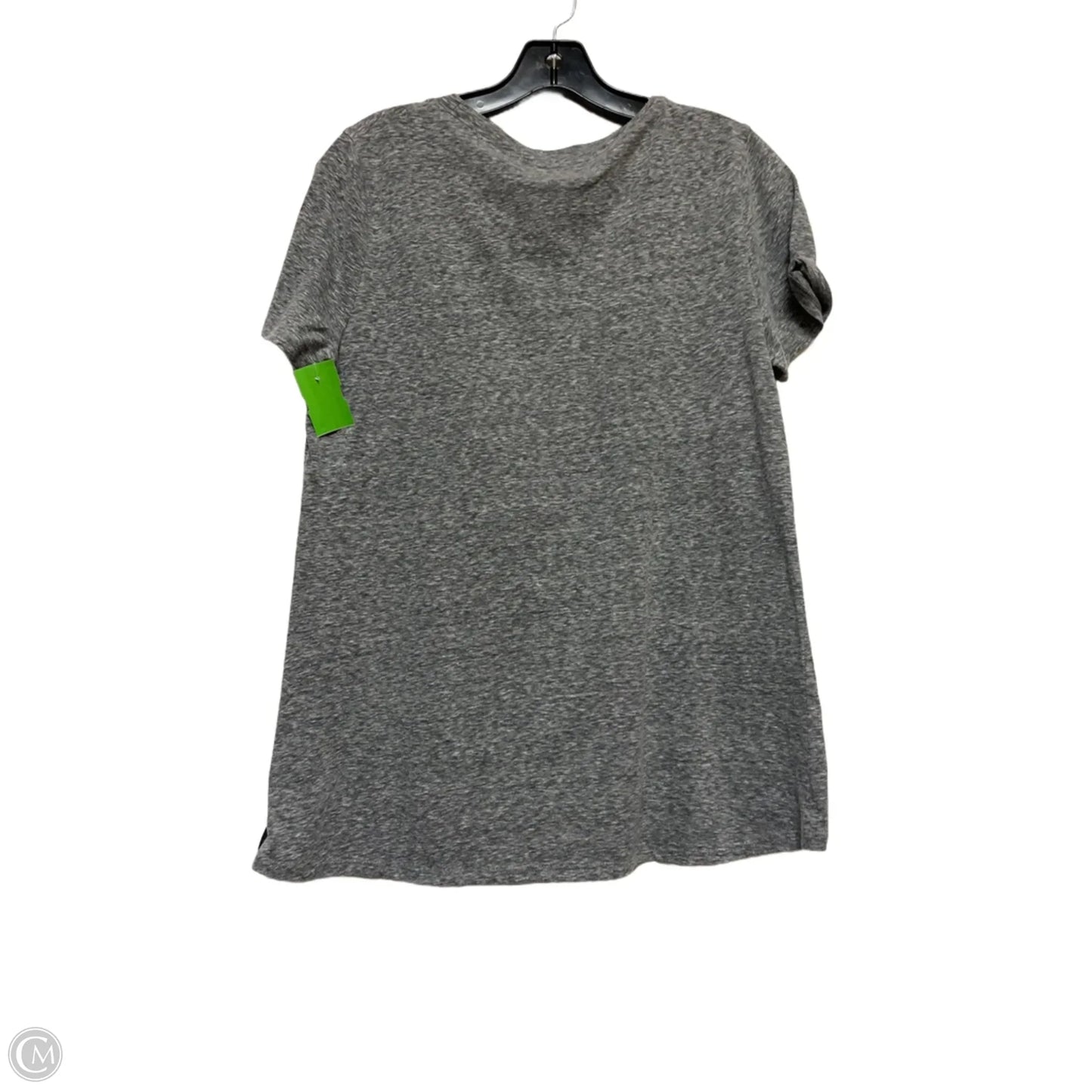 Top Short Sleeve Basic By Disney In Grey, Size: L