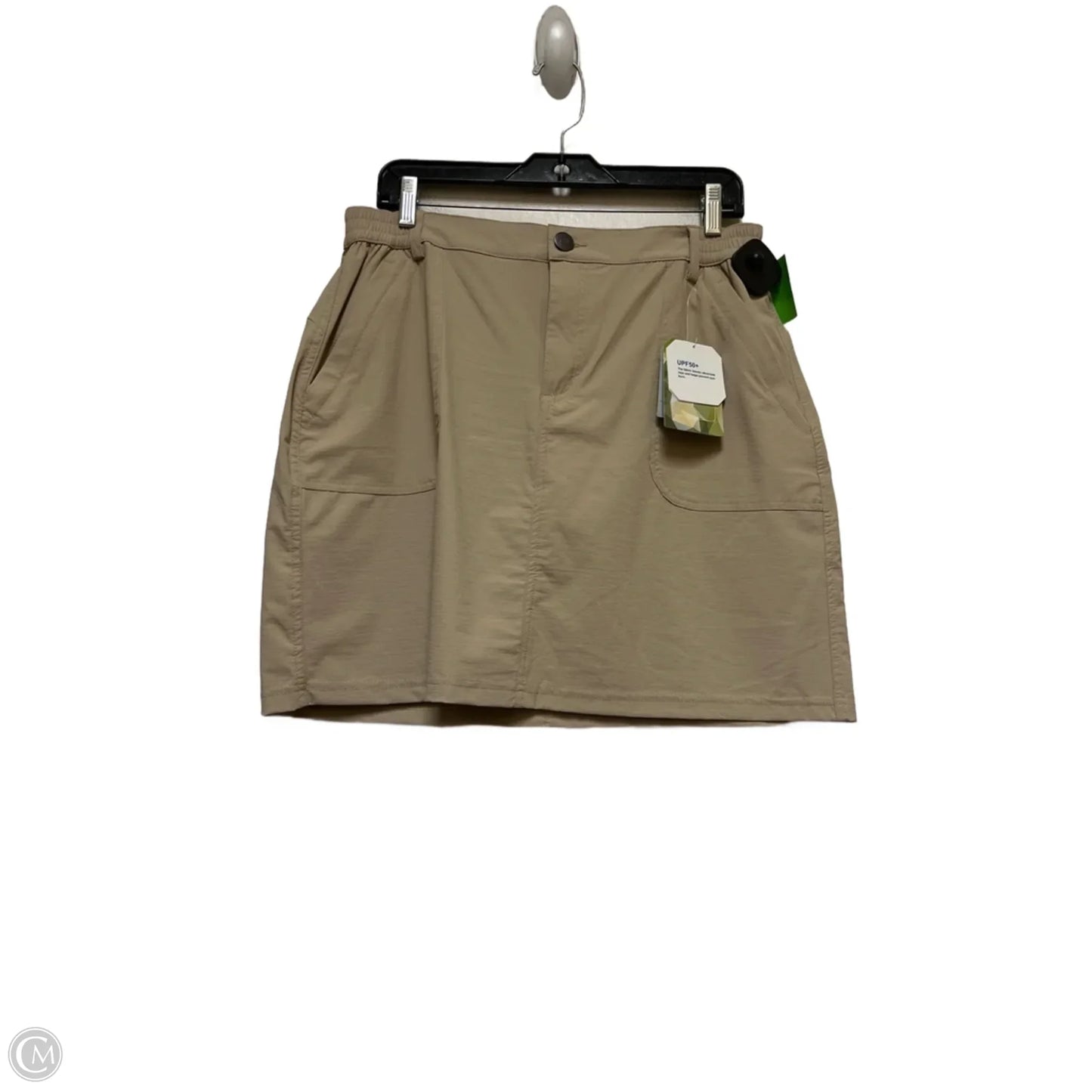 Skort By Clothes Mentor In Tan, Size: 12