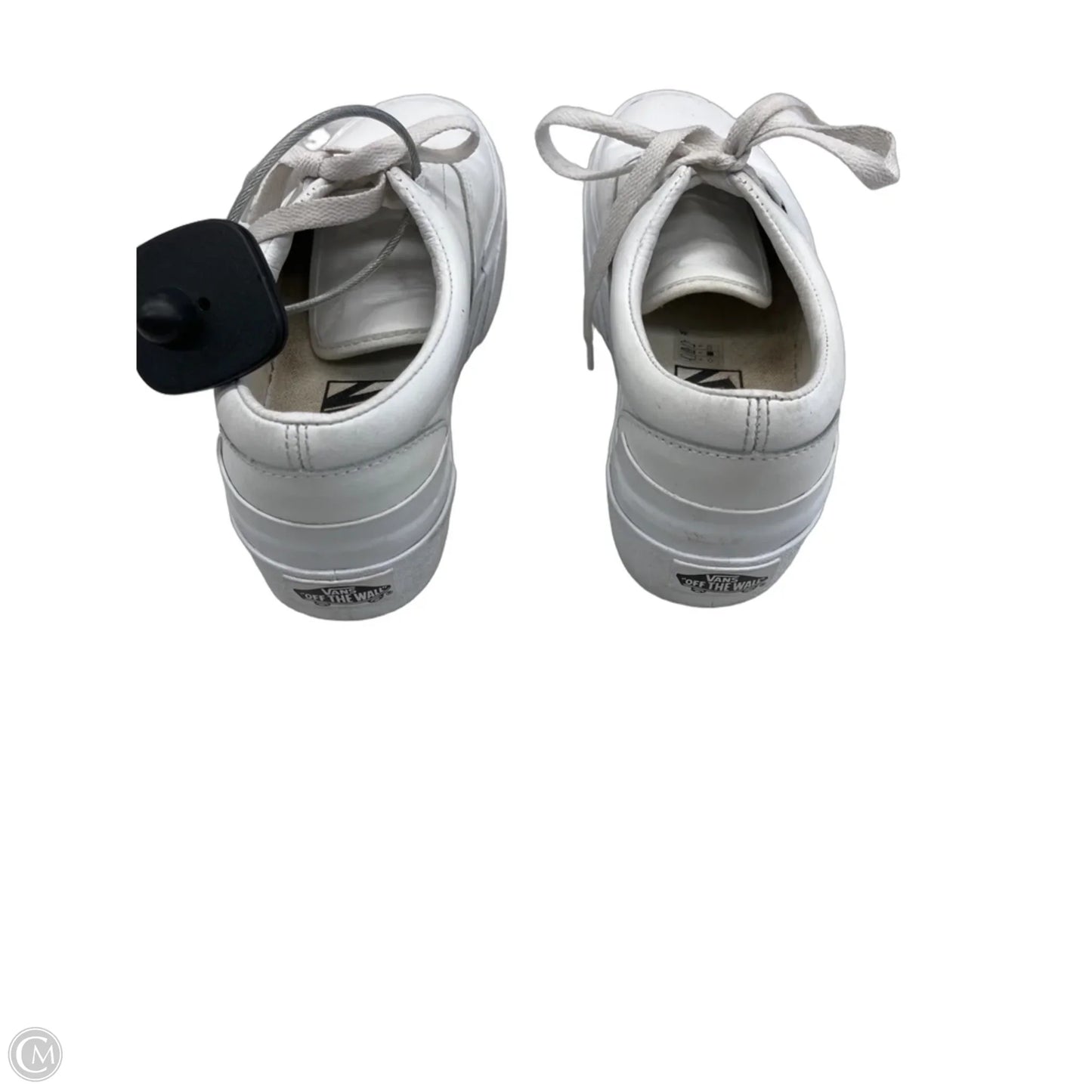 Shoes Sneakers Platform By Vans In White, Size: 6