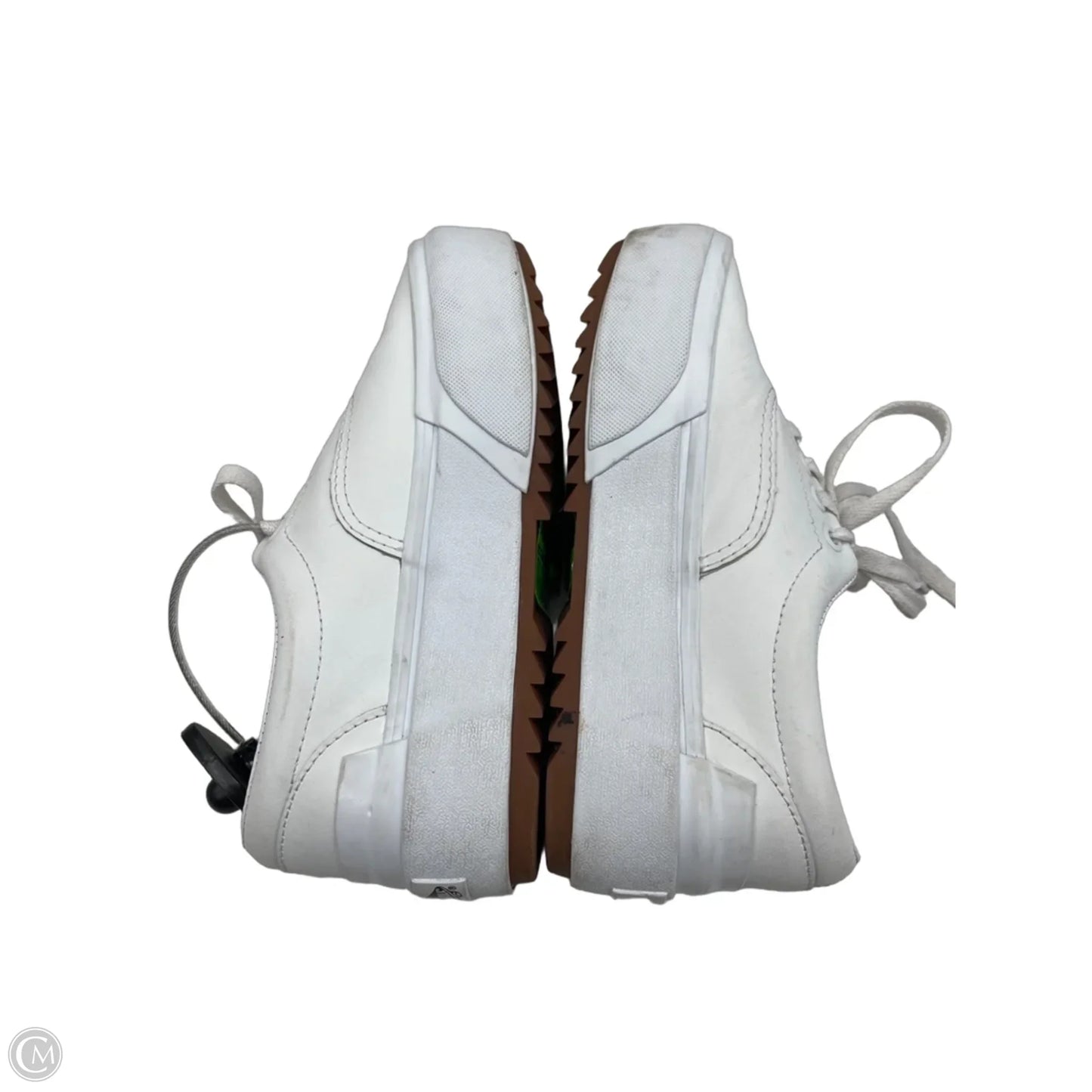 Shoes Sneakers Platform By Vans In White, Size: 6