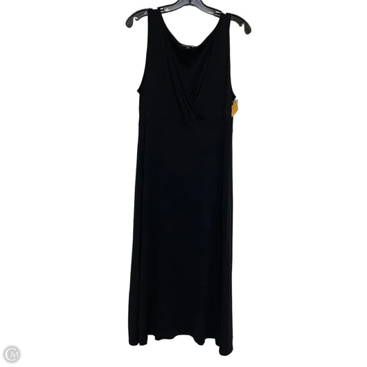Dress Casual Short By Eileen Fisher In Black, Size: L