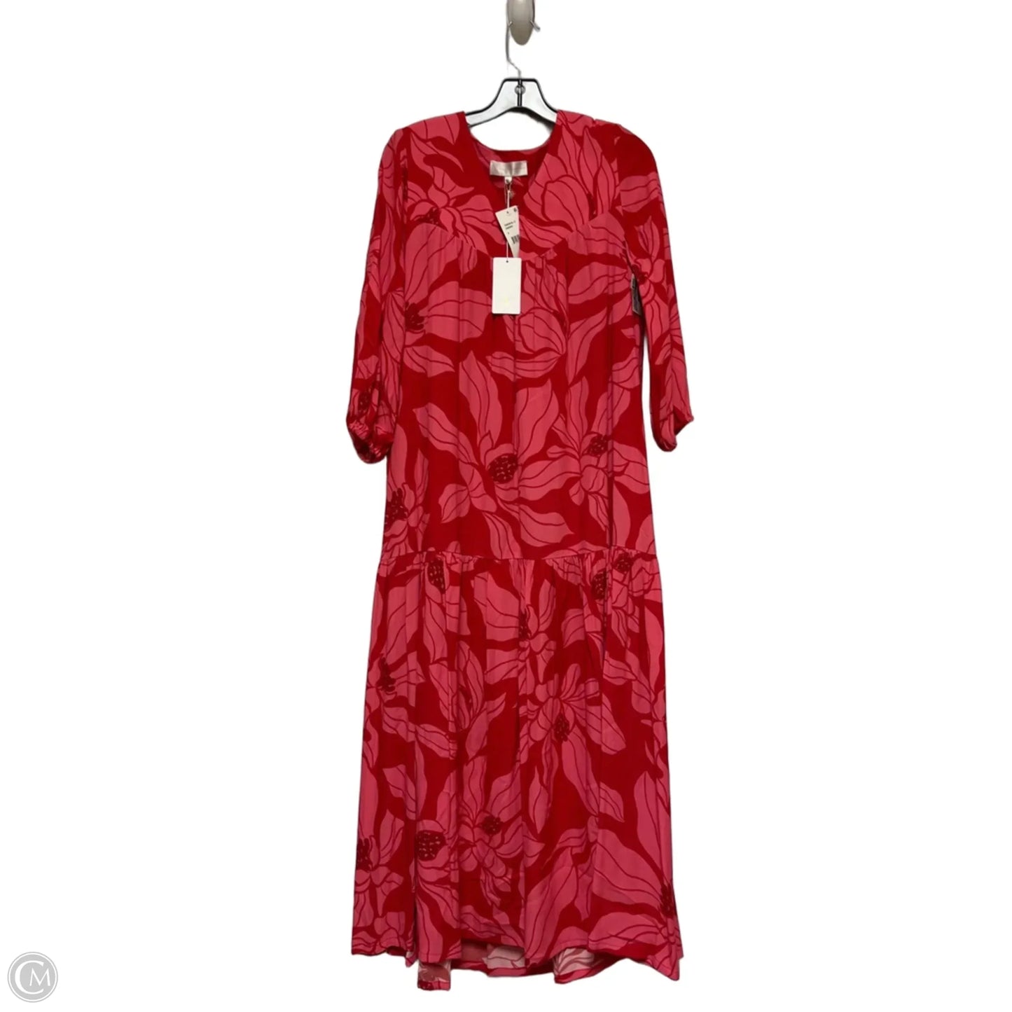 Dress Casual Maxi By Corey Lynn Calter In Pink & Red, Size: S