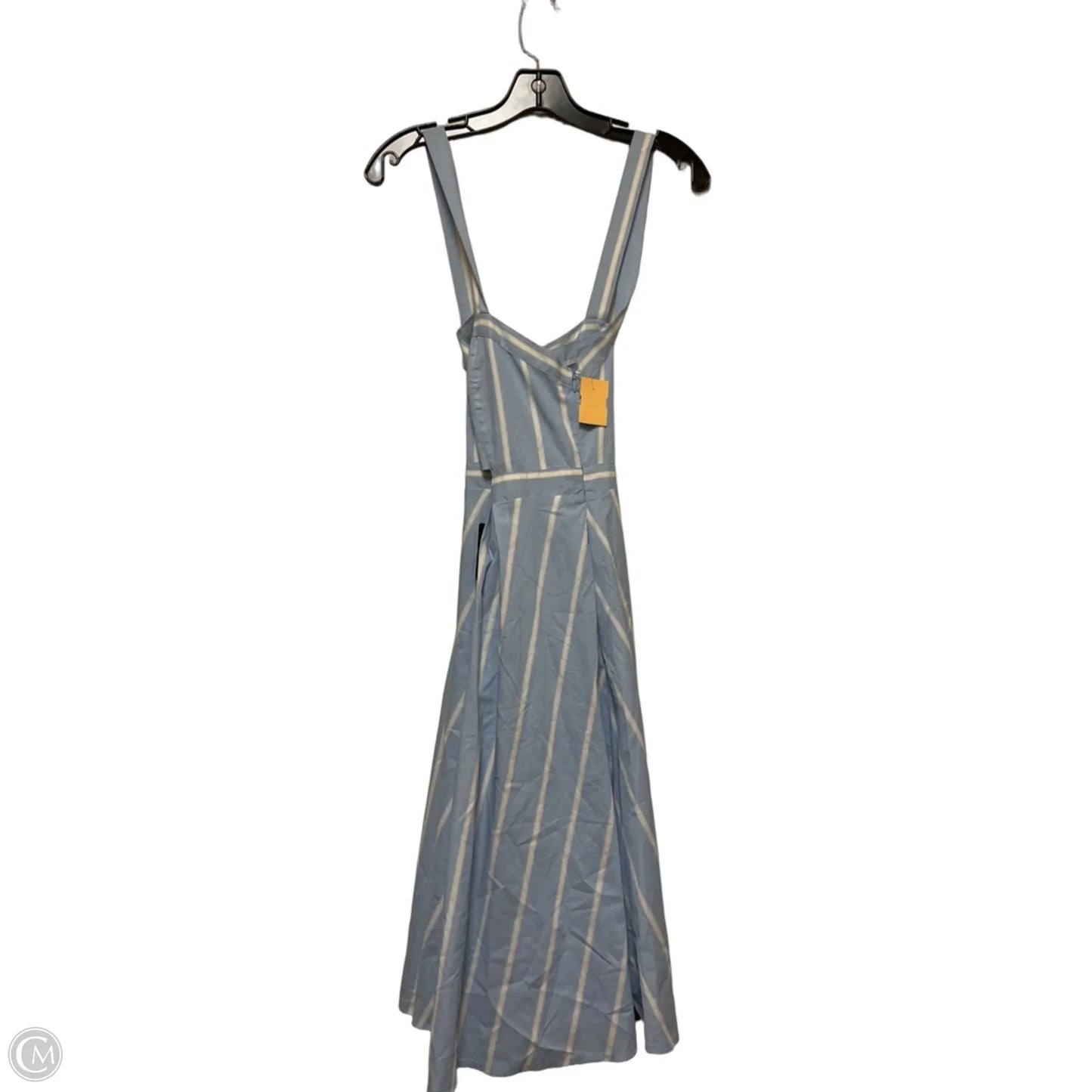 Dress Casual Midi By Express In Striped Pattern, Size: M