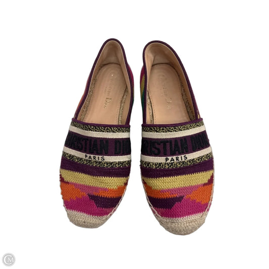 Shoes Luxury Designer By Dior In Multi-colored, Size: 7