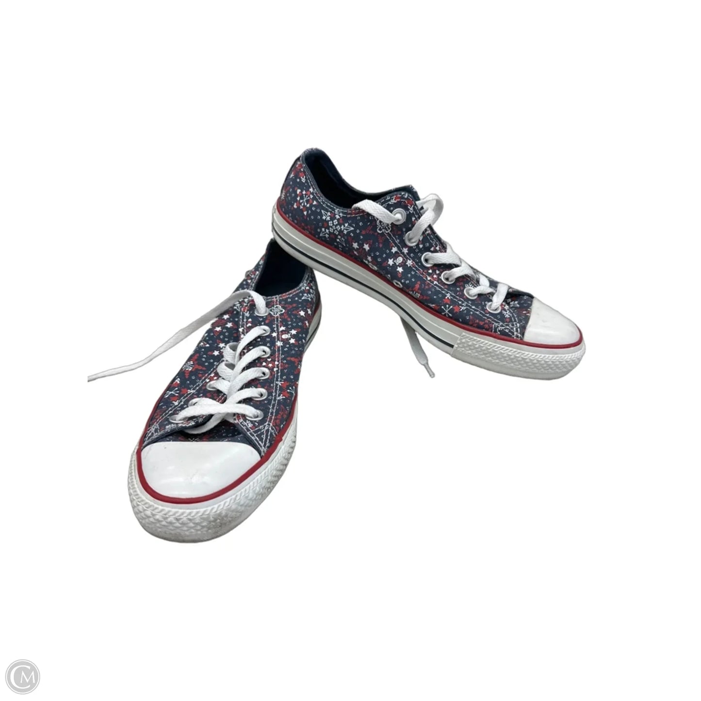 Shoes Sneakers By Converse In Blue & Red & White, Size: 9