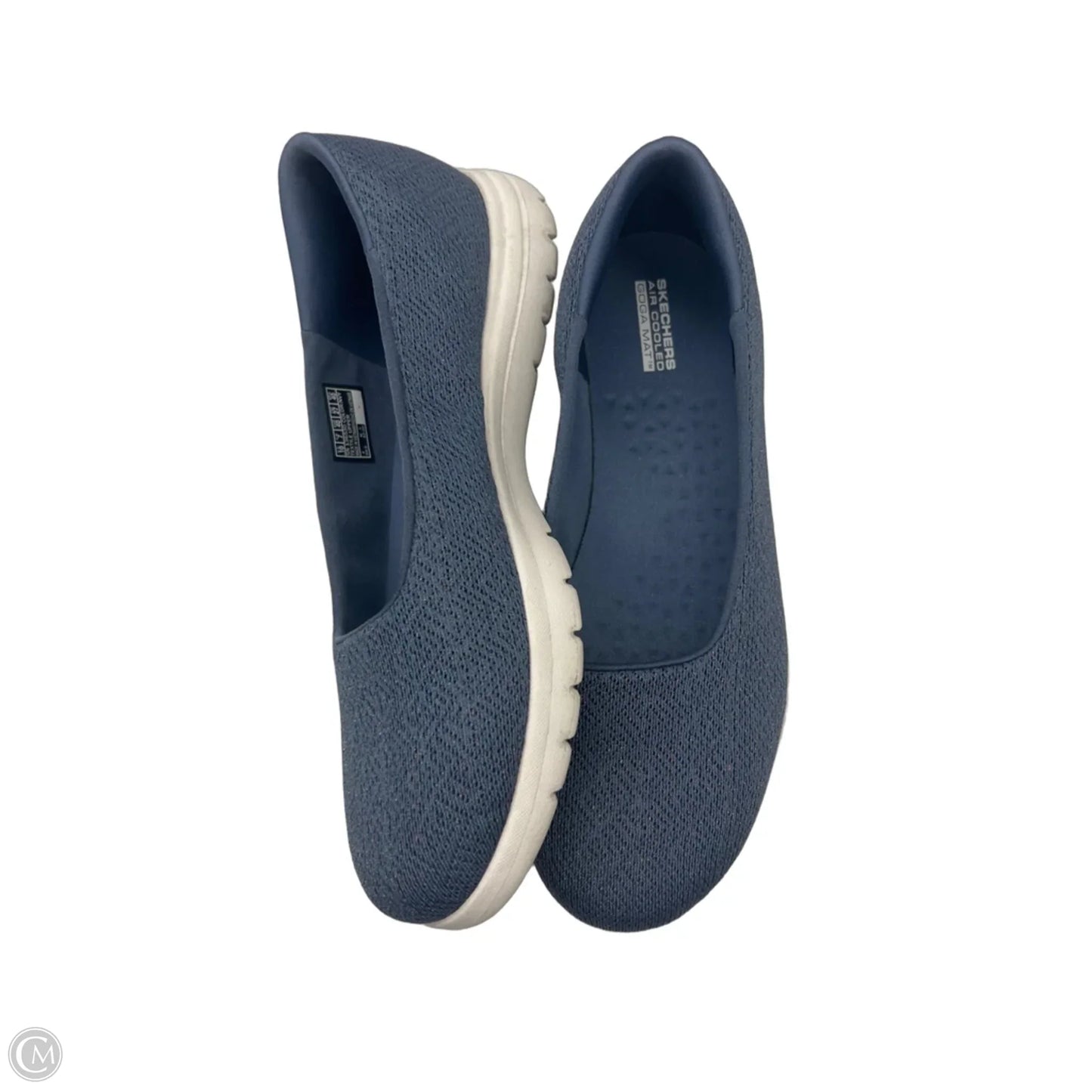 Shoes Flats By Skechers In Blue, Size: 10