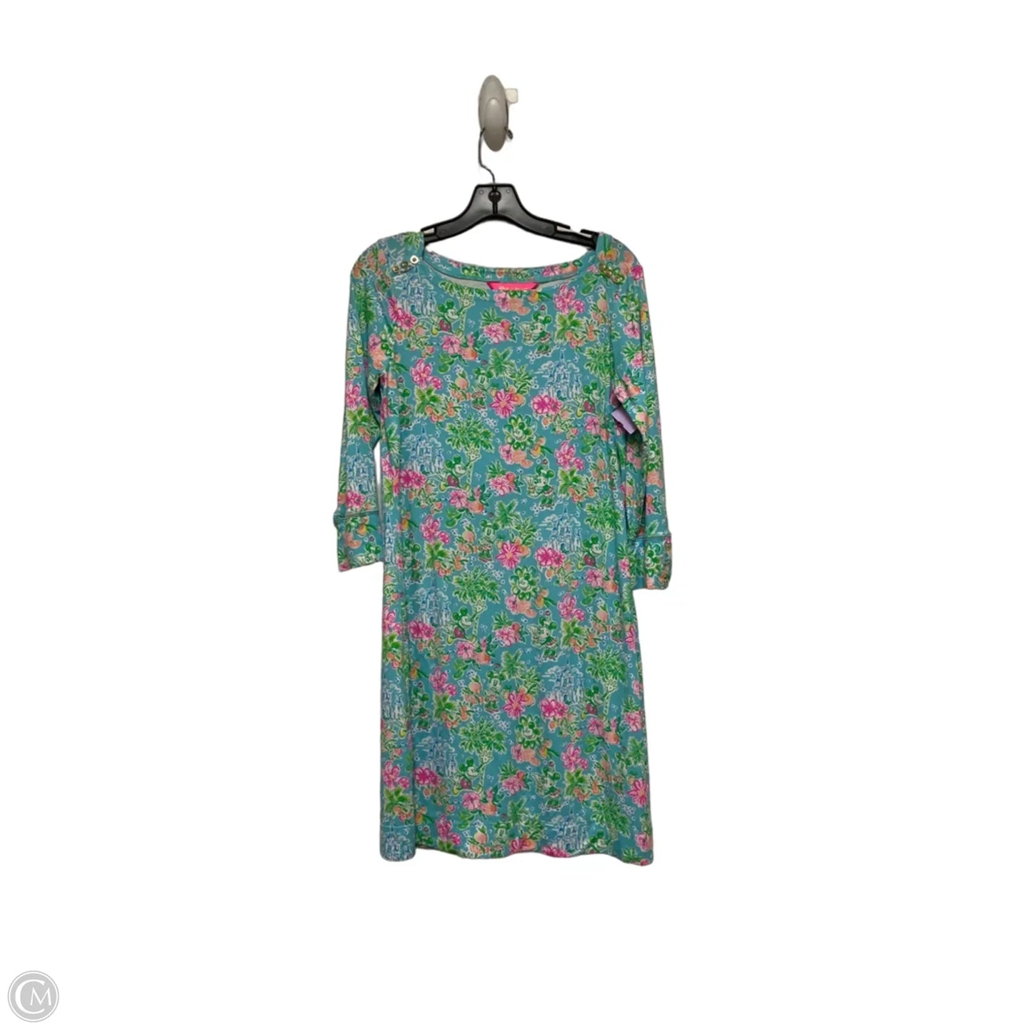 Dress Designer By Lilly Pulitzer In Tropical Print, Size: M