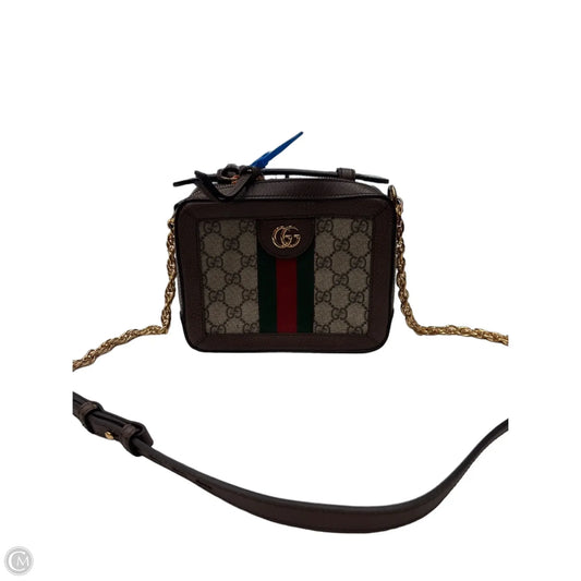 Crossbody Luxury Designer By Gucci, Size: Small