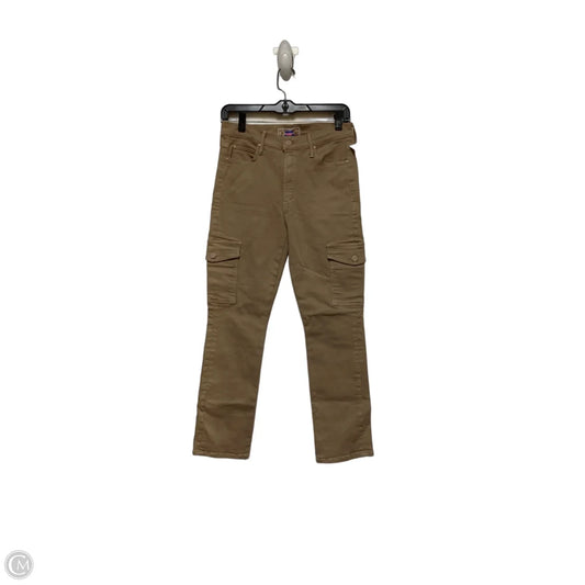 Jeans Skinny By Mother In Brown & Tan, Size: 6