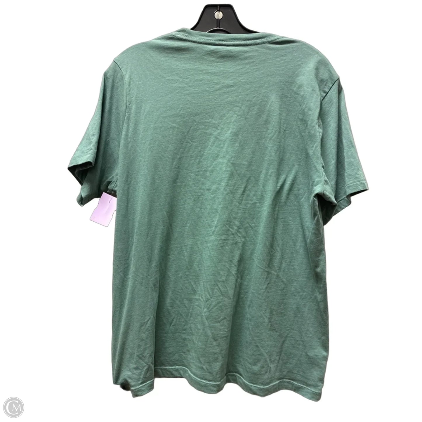 Top Short Sleeve Basic By The North Face In Green & White, Size: M